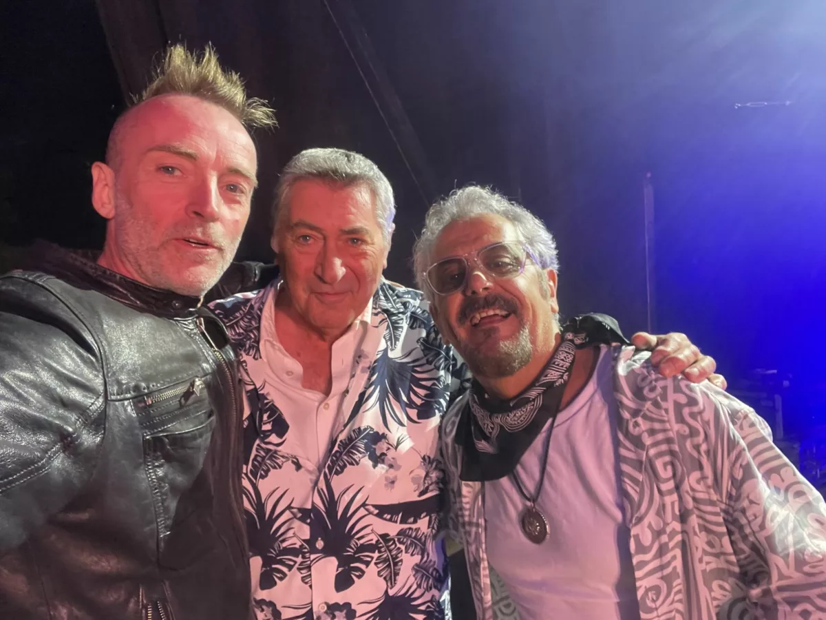 Cover7 avec Philippe Cataldo et Pedro Castaño (Los del Río) en coulisses à Marles-les-Mines