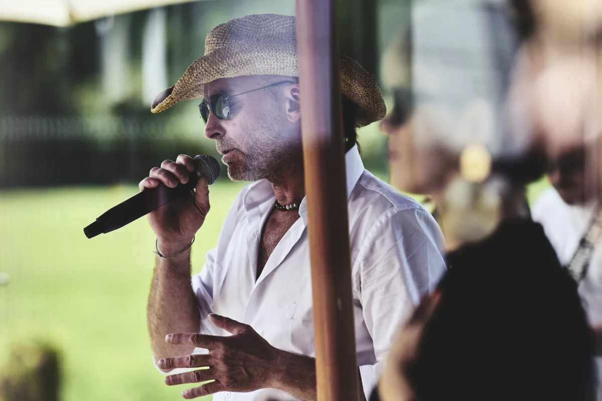 Cover7 en live pour une fête d'entreprise en plein air à Blaringhem